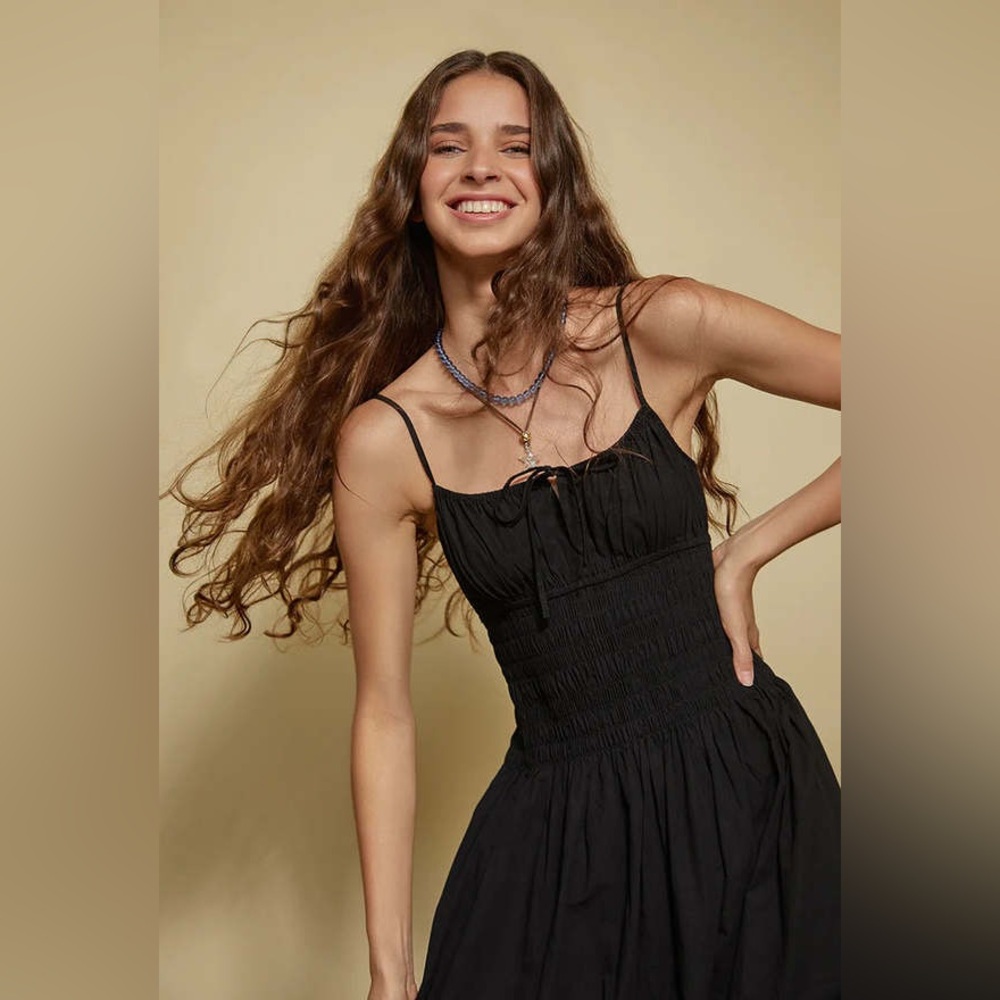 Ciao Lucia Black Maxi Dress